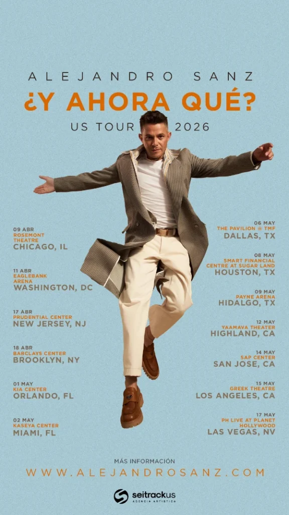 Alejandro Sanz ¿Y ahora qué? US Tour