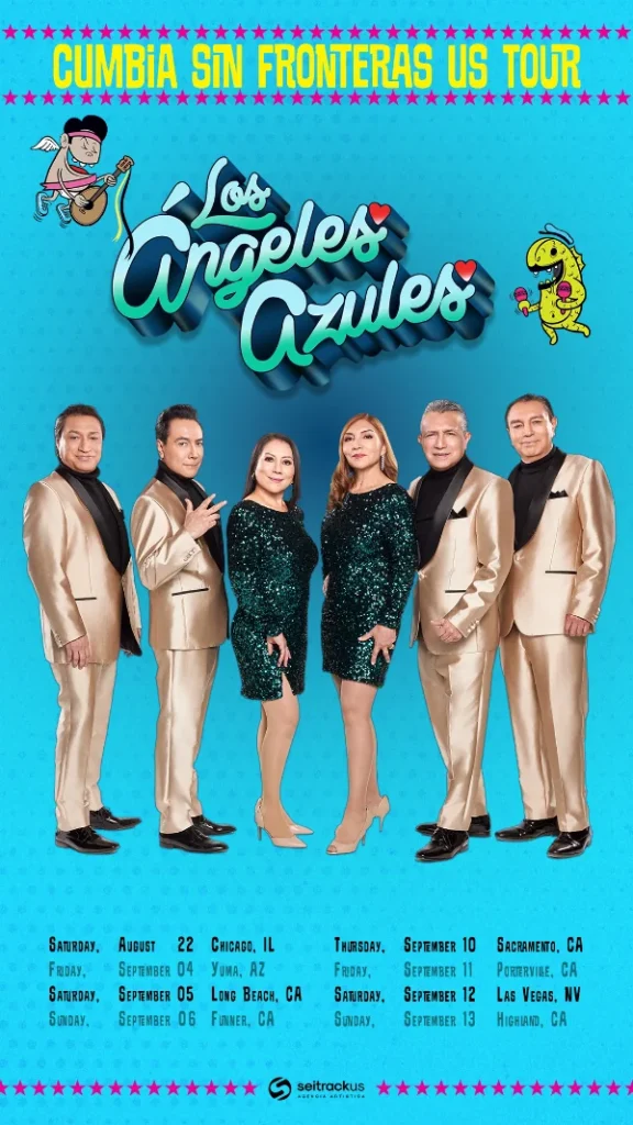Los Angeles Azules Cumbia Sin Fronteras US Tour