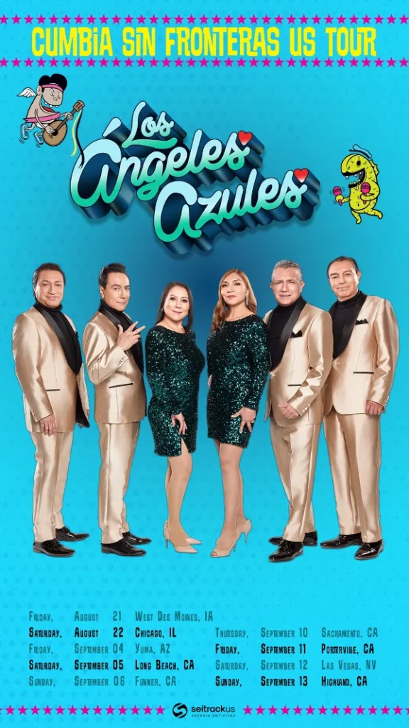 Los Angeles Azules Cumbia Sin Fronteras US Tour
