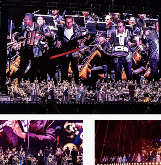 LOS ÁNGELES AZULES FUSE ICONIC MEXICAN CUMBIA WITH THE OPERATIC SOUND OF ANDREA BOCELLI