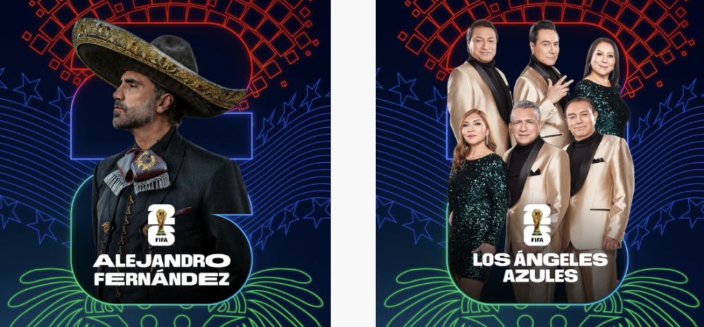 ALEJANDRO FERNÁNDEZ & LOS ÁNGELES AZULES PREPARE TO TAKE CENTER STAGE AT MEXICO’S FIFA WORLD CUP 2026™ OPENING CEREMONY WITH UNFORGETTABLE PERFORMANCES CELEBRATING THE SPIRIT OF MEXICAN MUSIC AND CULTURE