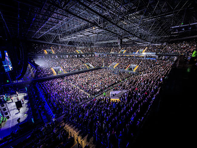 LOS ÁNGELES AZULES WRAPPED UP THEIR ARGENTINA TOUR WITH THREE SOLD-OUT SHOWS AT BUENOS AIRES' MOVISTAR ARENA