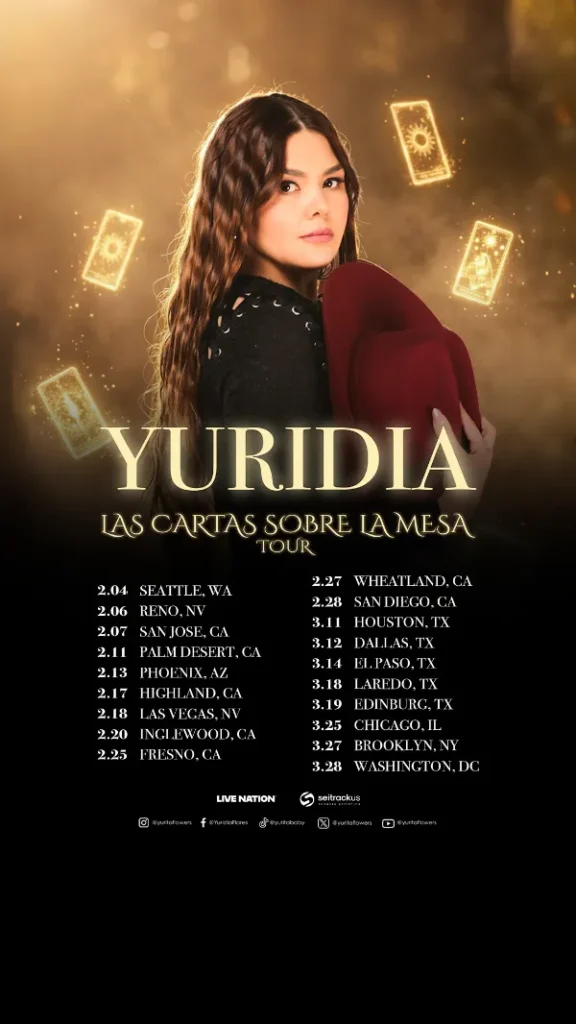 Yuridia US Tour