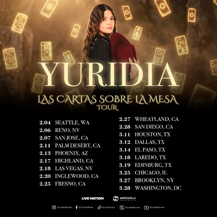 Yuridia US Tour